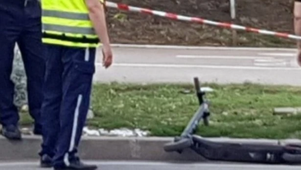 Пореден инцидент с дете на тротинетка
