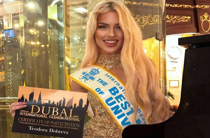 Теа Де Анджелис взриви Dubai Fashion Week и грабна Best Model of Dubai! СНИМКИ