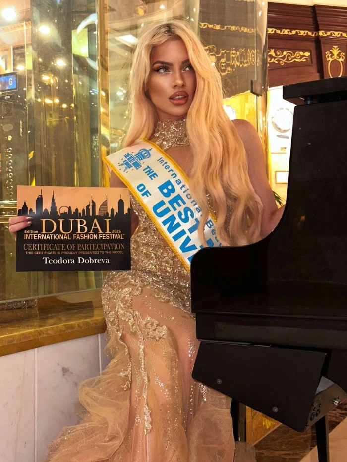 Теа Де Анджелис взриви Dubai Fashion Week и грабна Best Model of Dubai! СНИМКИ