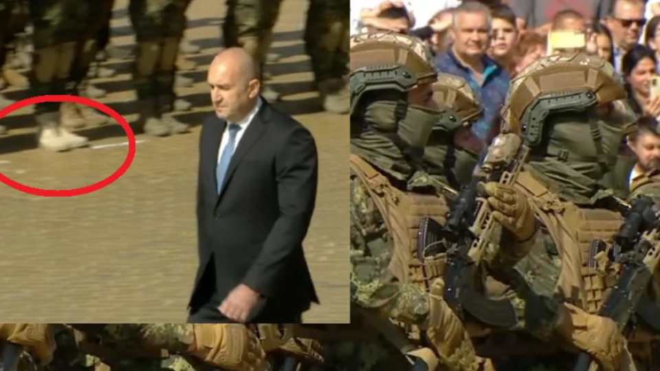 Голям гаф на парада за Гергьовден! СНИМКИ