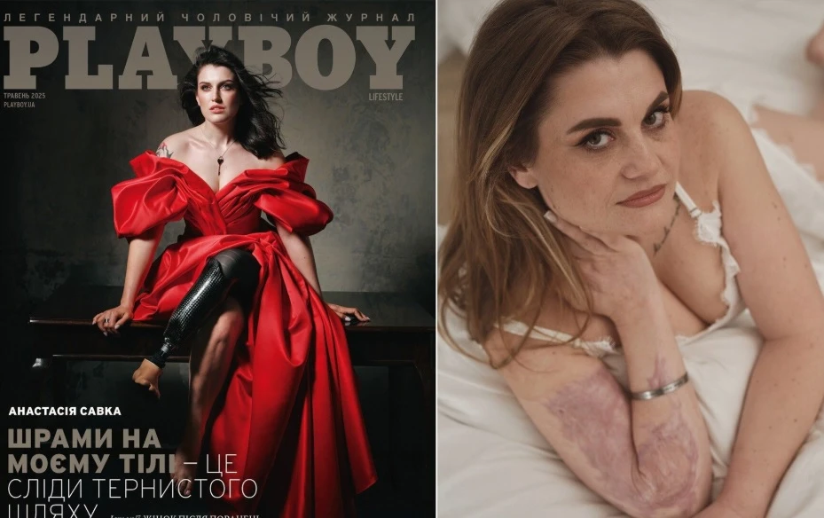 Украинки с белези от войната красят последния брой на Playboy СНИМКИ 18+