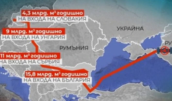 WSJ: САЩ вземат дял в българския участък на газопровода "Турски поток"