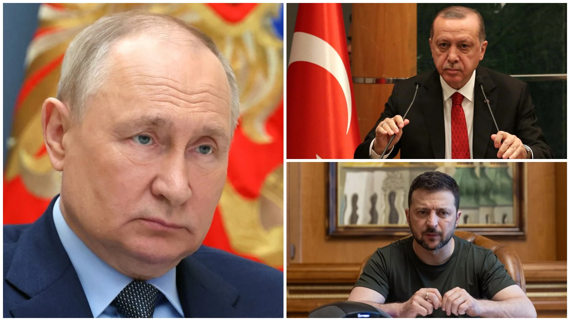 Зеленски и Ердоган с важен разговор, а Путин още мълчи!