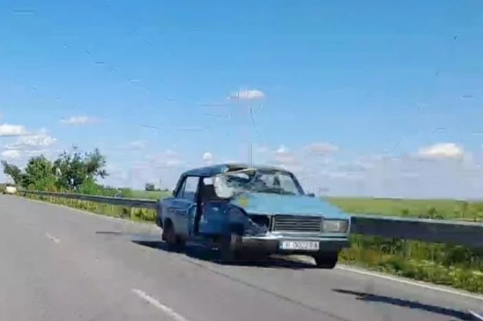 Зрелищно меле с 4 коли в Русенско 