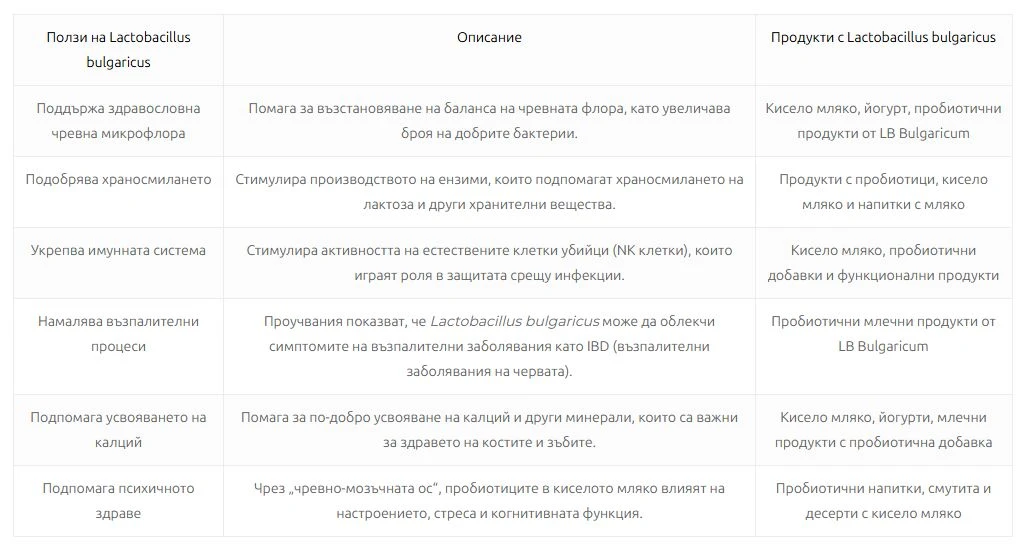 Пробиотичната сила на Lactobacillus bulgaricus: Защо българското кисело мляко е супер храна?