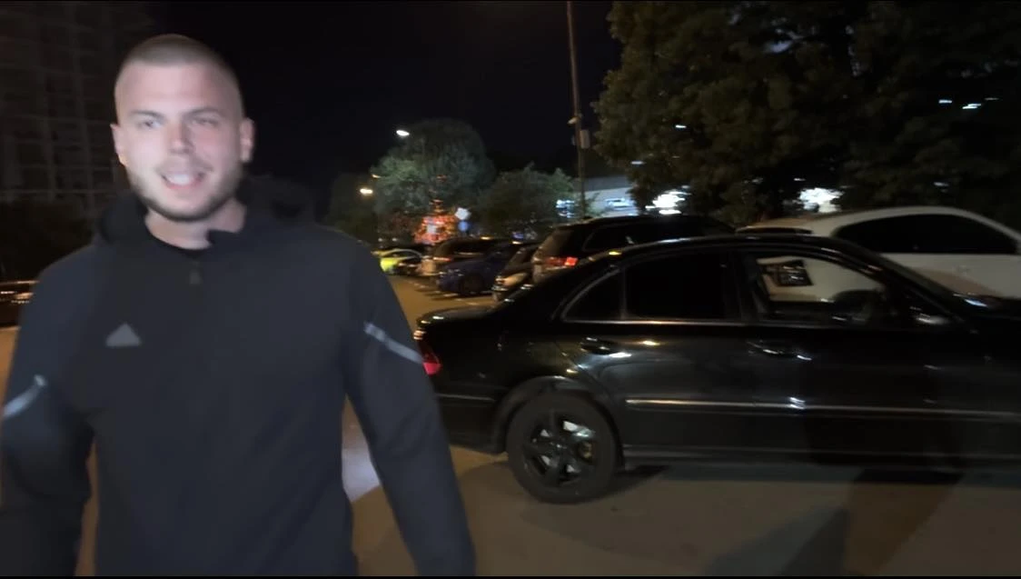Нагъл шофьор с черен мерцедес без малко да прегази бащата на Сияна, налетял и на бой!