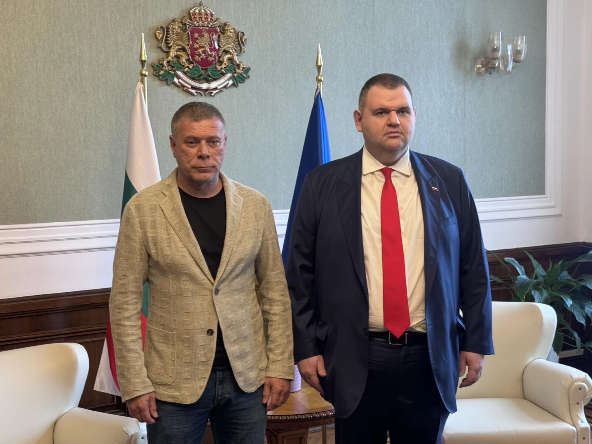 Пеевски прие кмета на Горна Оряховица