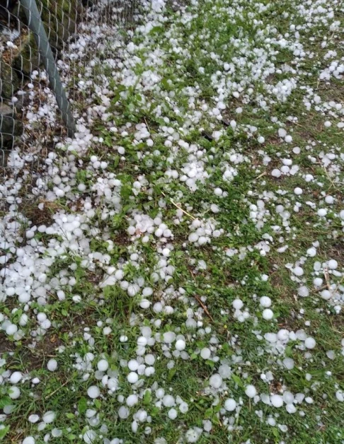 Градушка с размери на орех падна в Северна България, наводнение в Плевенско