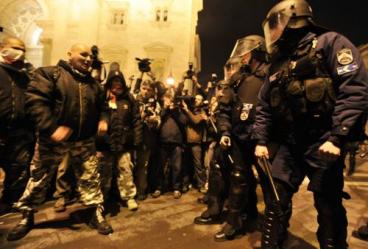 Антиправителствени протести в Будапеща