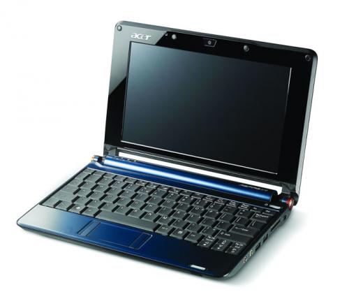 Излиза по-тънък нетбук Aspire One