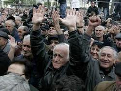 120 000 души протестират в Тбилиси
