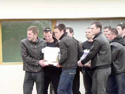 Погребаха убития Кирил Христов в Перник 