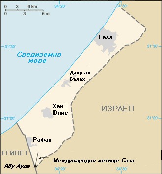 Израелски самолети бомбардираха границата с Ивицата Газа