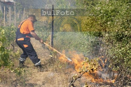 61-годишен причинил пожара край Стара Загора