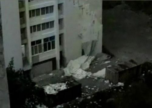 Срути се стена в Студентски град